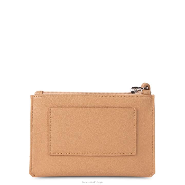 kadınlar debriyaj maya yeni doğal-ekru-çıplak clair Lancaster Paris çanta H0LP1225