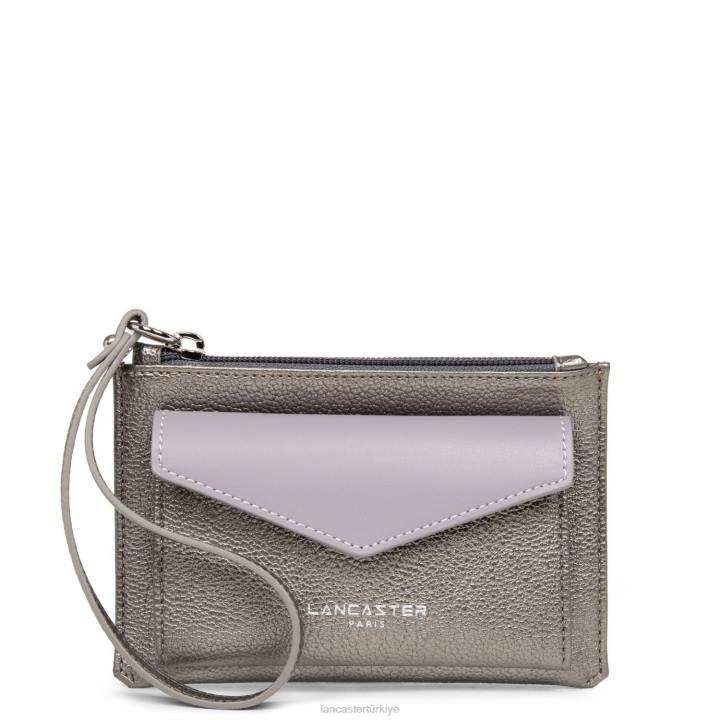 kadınlar debriyaj maya yeni etain-leylak rengi-gris Lancaster Paris çanta H0LP1216