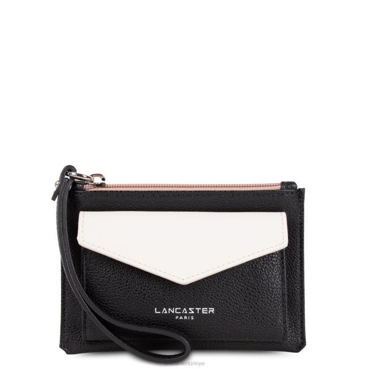 kadınlar debriyaj maya yeni noir-ekru-çıplak Lancaster Paris çanta H0LP1226