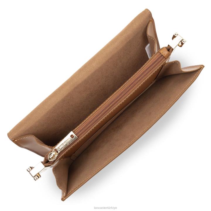 kadınlar debriyaj moda madalyası deve Lancaster Paris çanta H0LP1262