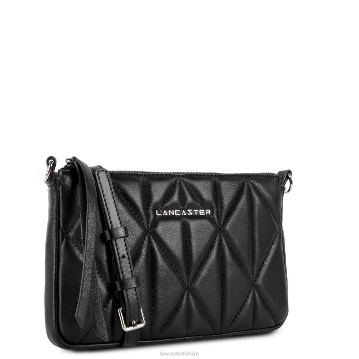 kadınlar debriyaj parisienne matelasse kara Lancaster Paris çanta H0LP1192