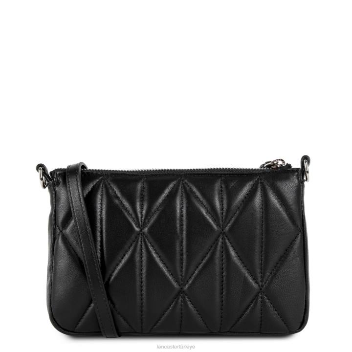 kadınlar debriyaj parisienne matelasse kara Lancaster Paris çanta H0LP1192