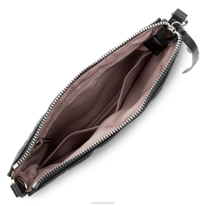 kadınlar debriyaj parisienne matelasse kara Lancaster Paris çanta H0LP1192