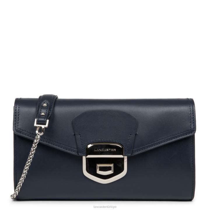 kadınlar debriyaj parisienne sophia mavi fonce Lancaster Paris çanta H0LP1241