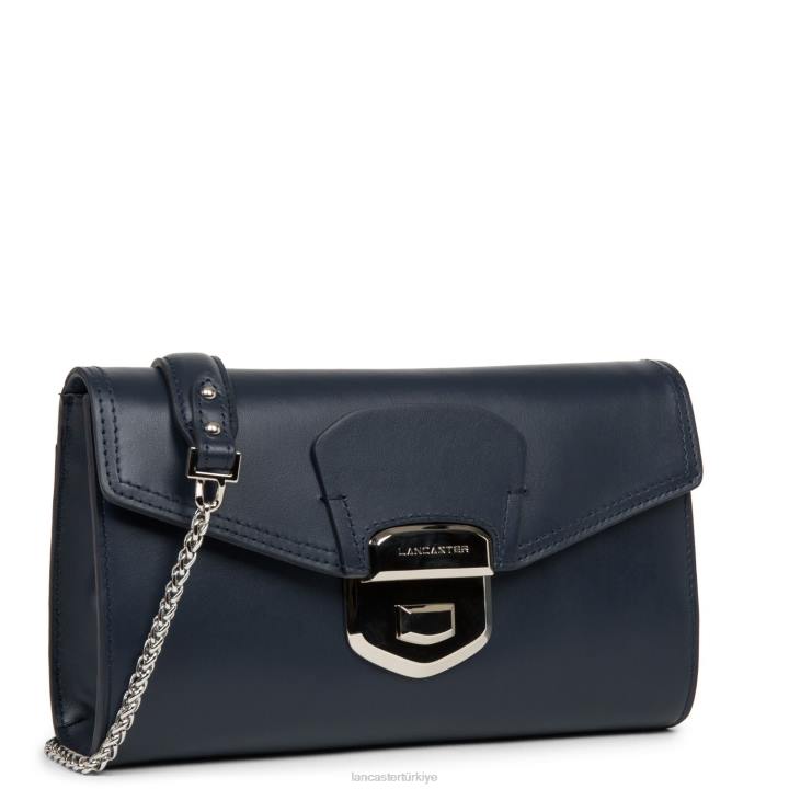 kadınlar debriyaj parisienne sophia mavi fonce Lancaster Paris çanta H0LP1241