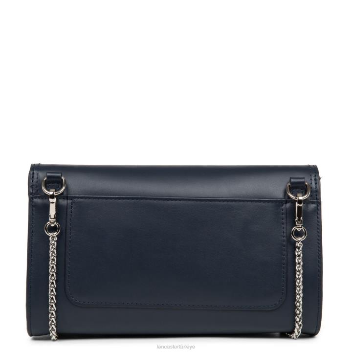 kadınlar debriyaj parisienne sophia mavi fonce Lancaster Paris çanta H0LP1241
