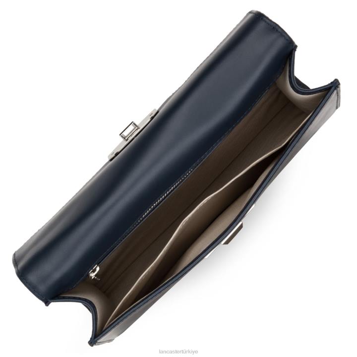 kadınlar debriyaj parisienne sophia mavi fonce Lancaster Paris çanta H0LP1241