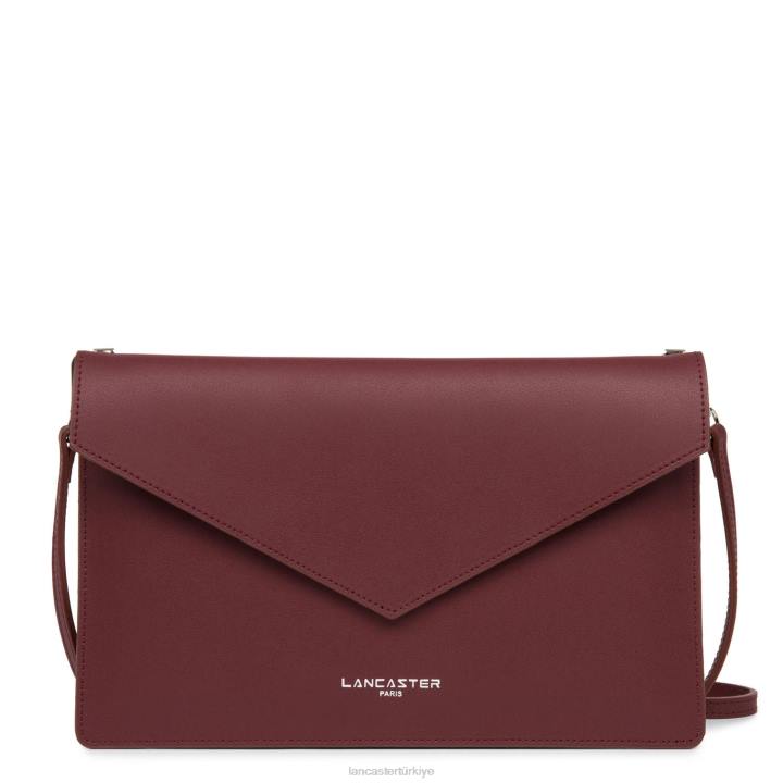 kadınlar debriyaj pur ve element şehri şampanyada bordo Lancaster Paris çanta H0LP502