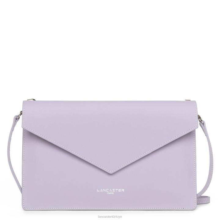 kadınlar debriyaj pur ve element şehri şampanyadaki lilas Lancaster Paris çanta H0LP507