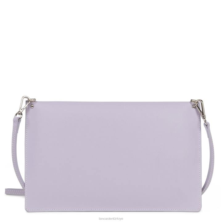 kadınlar debriyaj pur ve element şehri şampanyadaki lilas Lancaster Paris çanta H0LP507