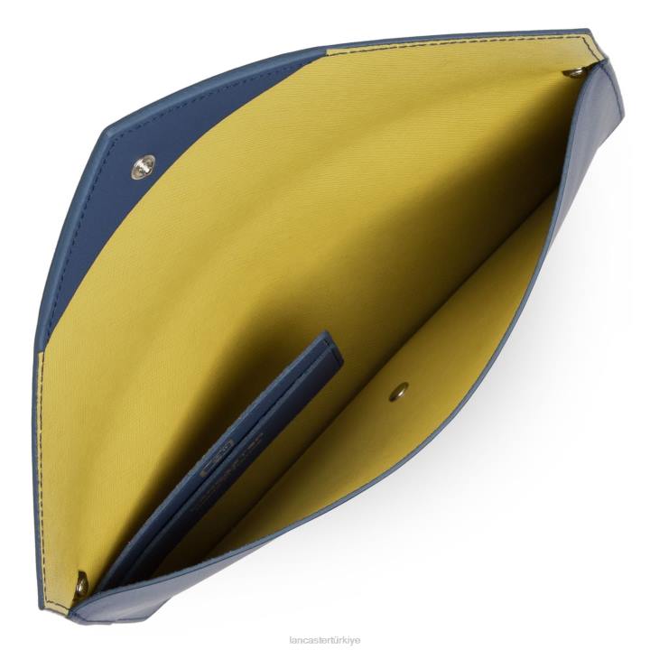 kadınlar debriyaj pur ve element şehri bleu jean-anis Lancaster Paris çanta H0LP514