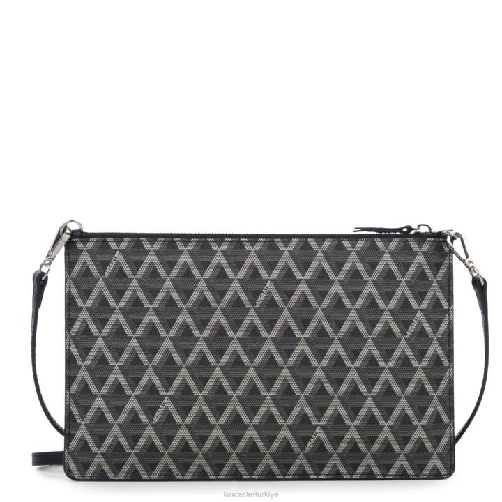 kadınlar debriyaj simgesi kara Lancaster Paris çanta H0LP1177