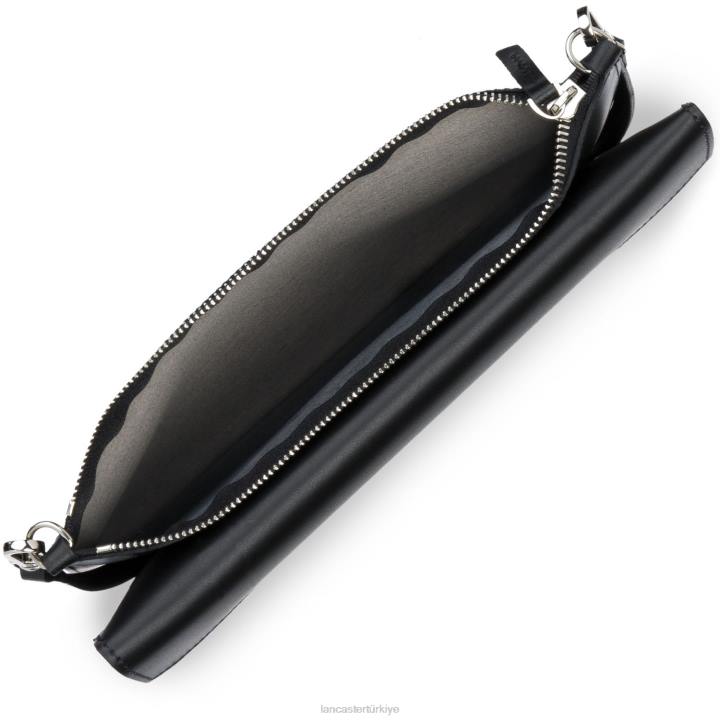 kadınlar debriyaj simgesi kara Lancaster Paris çanta H0LP1177