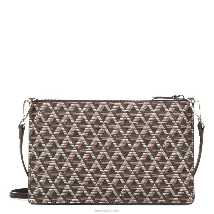 kadınlar debriyaj simgesi kestane rengi Lancaster Paris çanta H0LP1178
