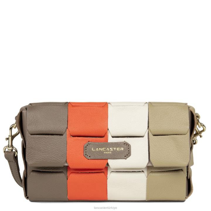 kadınlar debriyaj stüdyosu taupe çoklu Lancaster Paris çanta H0LP1118