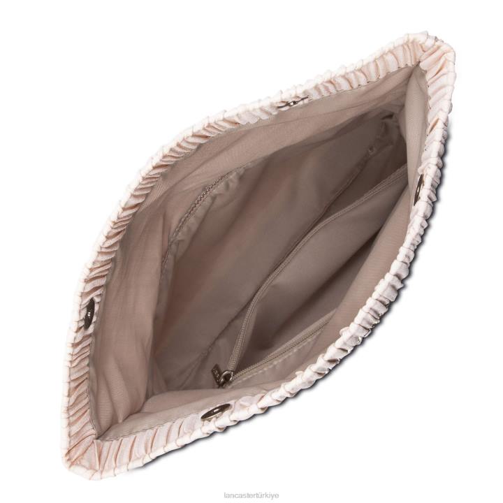 kadınlar debriyaj töreni saten örtü çıplak Lancaster Paris çanta H0LP1188