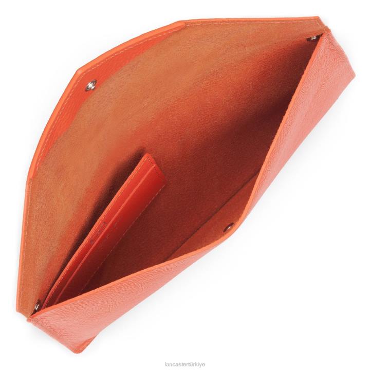 kadınlar debriyaj turuncu Lancaster Paris çanta H0LP1162