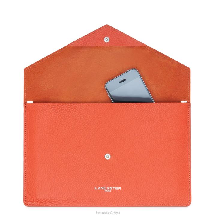 kadınlar debriyaj turuncu Lancaster Paris çanta H0LP1162