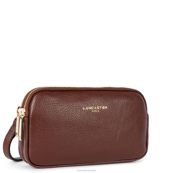 kadınlar çift ​​kavramalı kumul chataigne Lancaster Paris çanta H0LP1264