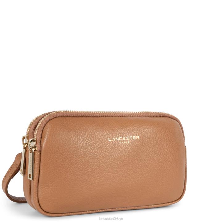 kadınlar çift ​​kavramalı kumul deve Lancaster Paris çanta H0LP1267