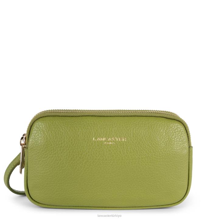 kadınlar çift ​​kavramalı kumul zeytin Lancaster Paris çanta H0LP1269