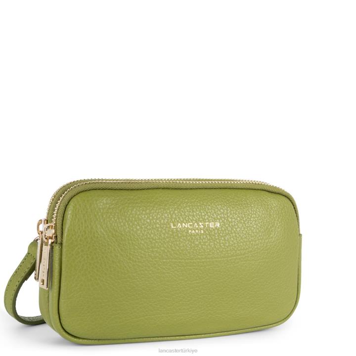 kadınlar çift ​​kavramalı kumul zeytin Lancaster Paris çanta H0LP1269