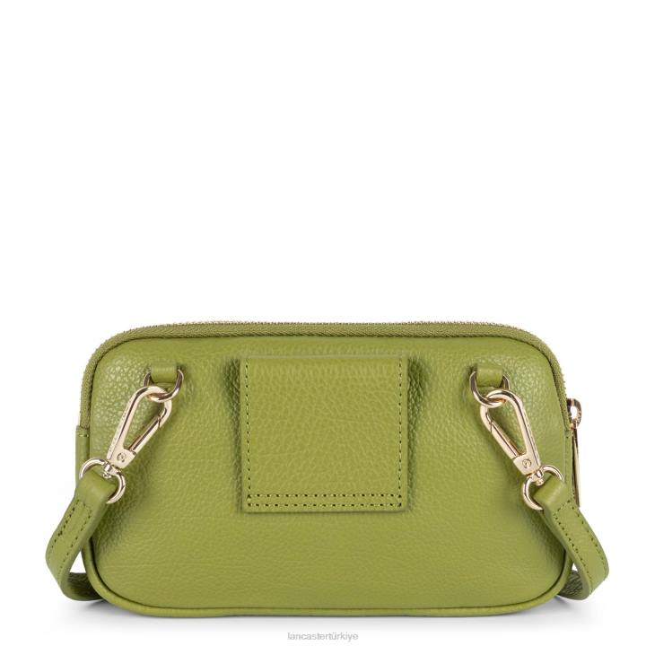 kadınlar çift ​​kavramalı kumul zeytin Lancaster Paris çanta H0LP1269