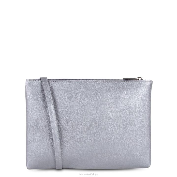 kadınlar çift ​​kavramalı maya hafif argent-python Lancaster Paris çanta H0LP656