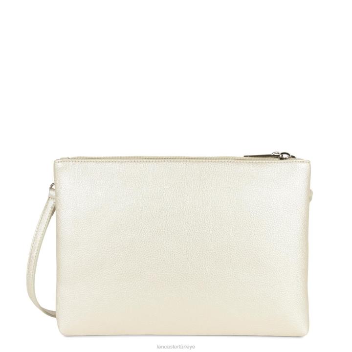 kadınlar çift ​​kavramalı maya yeni sedef-ekru-çıplak Lancaster Paris çanta H0LP670