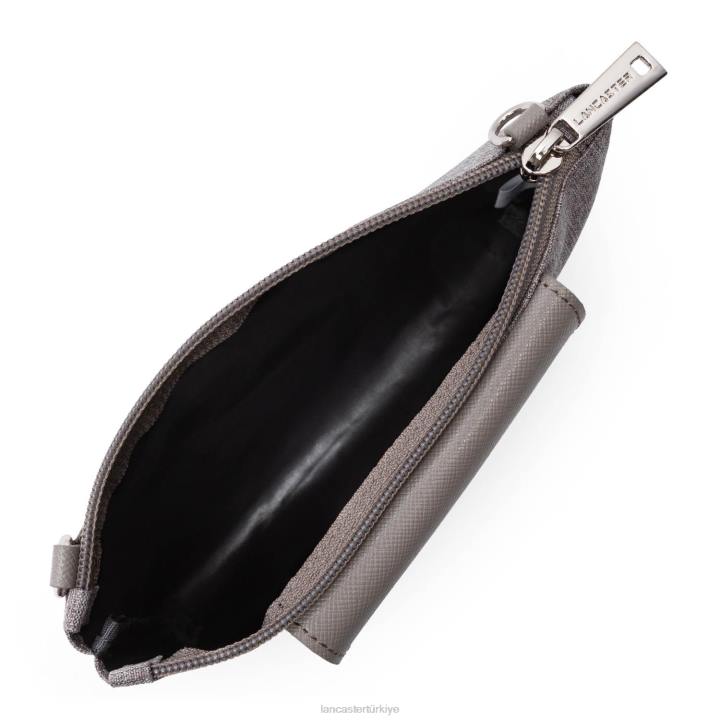 kadınlar küçük debriyaj akıllı kba Gris Lancaster Paris çanta H0LP623