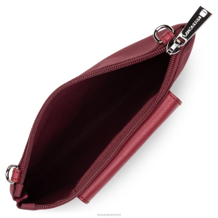 kadınlar küçük debriyaj akıllı kba bois gülü Lancaster Paris çanta H0LP611