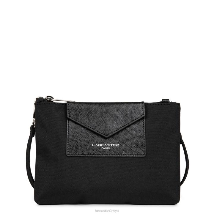 kadınlar küçük debriyaj akıllı kba kara Lancaster Paris çanta H0LP606