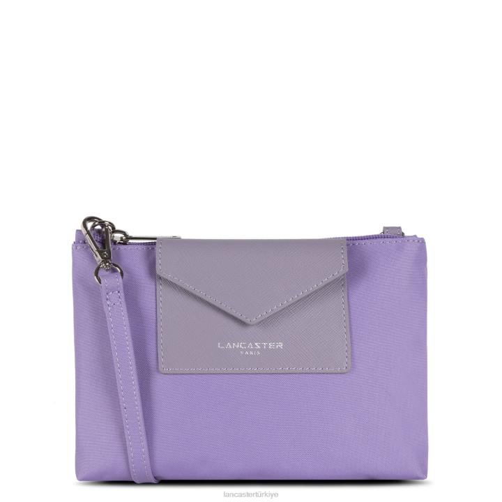 kadınlar küçük debriyaj akıllı kba leylak rengi Lancaster Paris çanta H0LP602