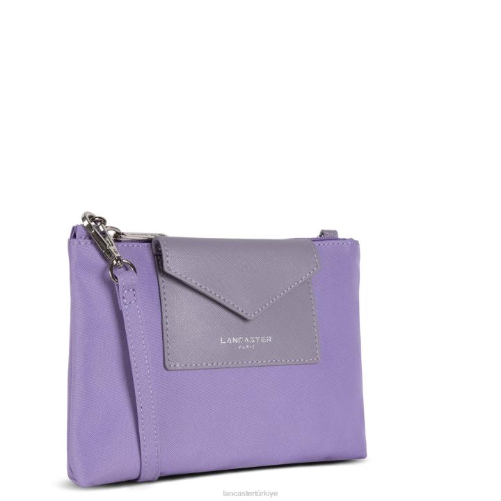kadınlar küçük debriyaj akıllı kba leylak rengi Lancaster Paris çanta H0LP602