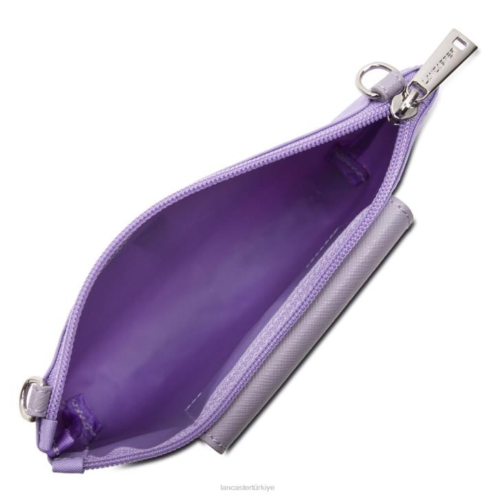 kadınlar küçük debriyaj akıllı kba leylak rengi Lancaster Paris çanta H0LP602