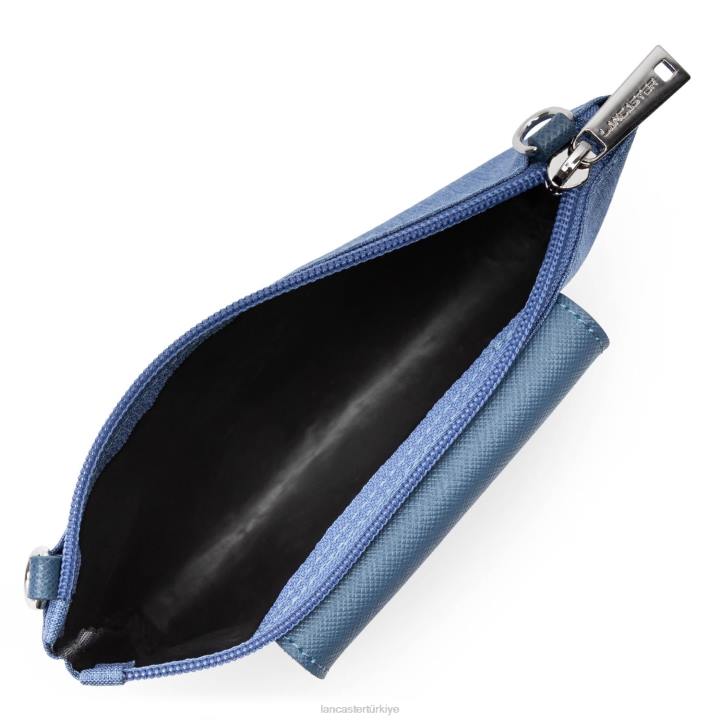 kadınlar küçük debriyaj akıllı kba mavi taş Lancaster Paris çanta H0LP622