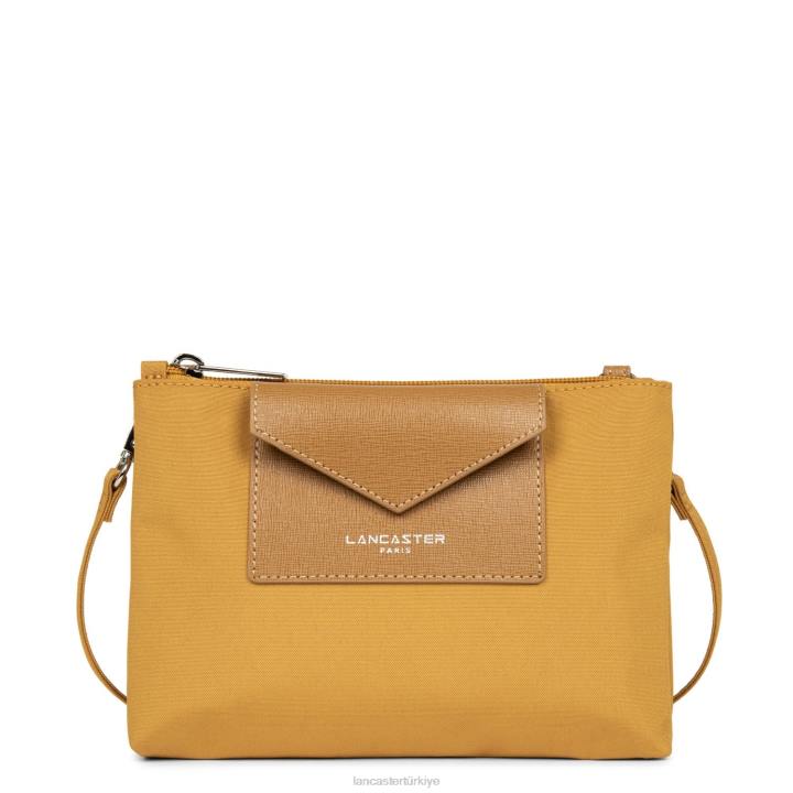 kadınlar küçük debriyaj akıllı kba moutarde Lancaster Paris çanta H0LP612