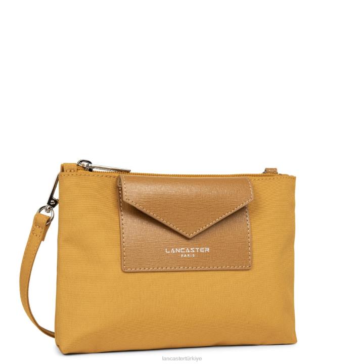 kadınlar küçük debriyaj akıllı kba moutarde Lancaster Paris çanta H0LP612