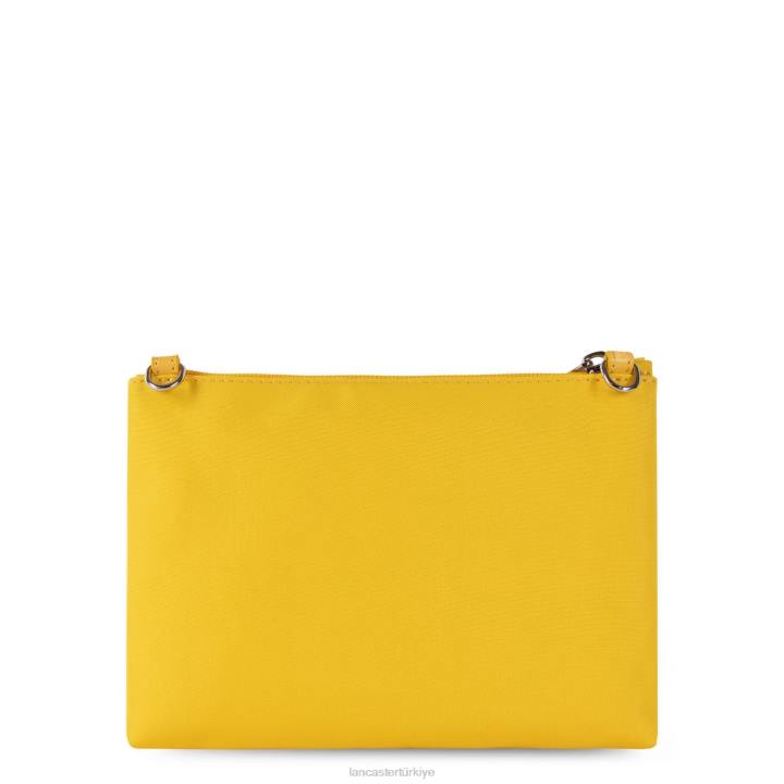 kadınlar küçük debriyaj akıllı kba sarı Lancaster Paris çanta H0LP601