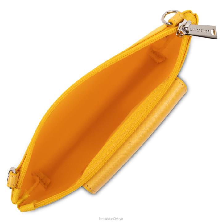 kadınlar küçük debriyaj akıllı kba sarı Lancaster Paris çanta H0LP601