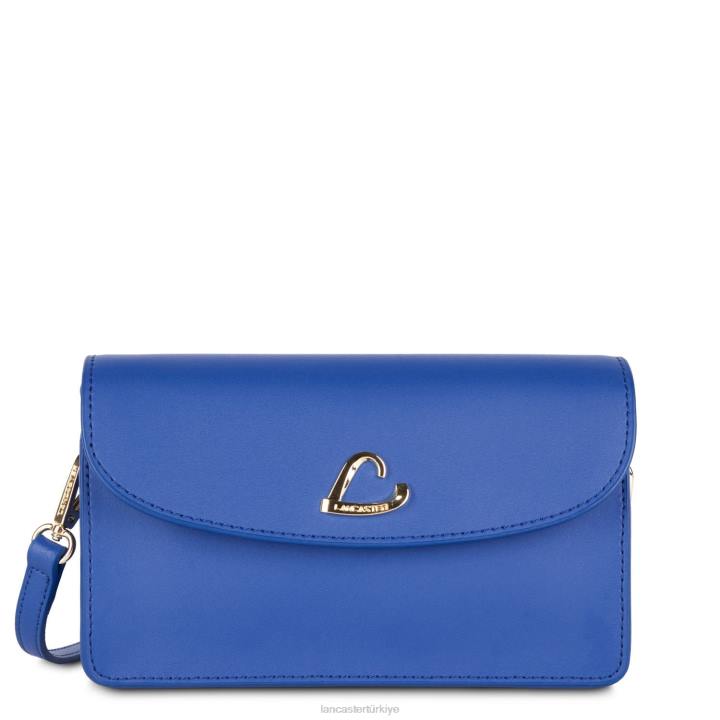 kadınlar küçük debriyaj şehir felsefesi bleu roi Lancaster Paris çanta H0LP1070