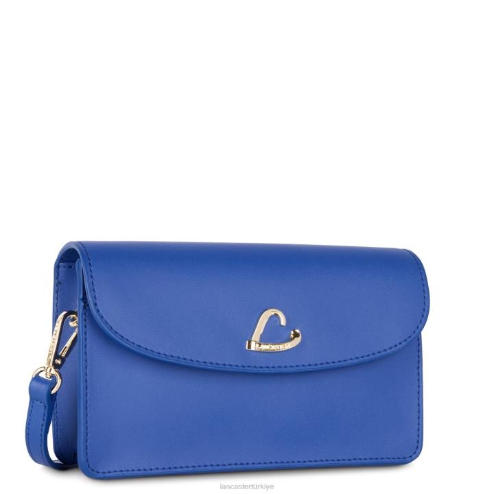 kadınlar küçük debriyaj şehir felsefesi bleu roi Lancaster Paris çanta H0LP1070