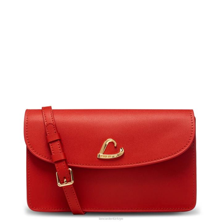 kadınlar küçük debriyaj şehir felsefesi vermillon Lancaster Paris çanta H0LP1069
