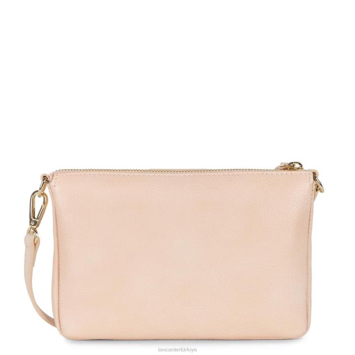 kadınlar küçük debriyaj kumul gül Lancaster Paris çanta H0LP937
