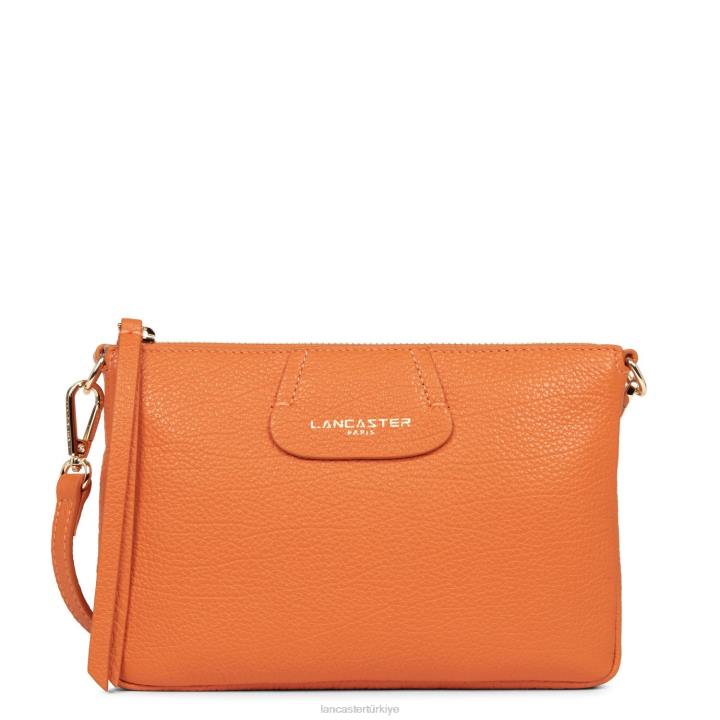 kadınlar küçük debriyaj kumul turuncu Lancaster Paris çanta H0LP921