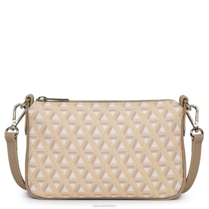 kadınlar küçük debriyaj simgesi bej Lancaster Paris çanta H0LP1085