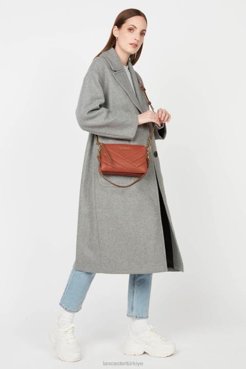 kadınlar küçük debriyaj vahşi matelas koril Lancaster Paris çanta H0LP1228