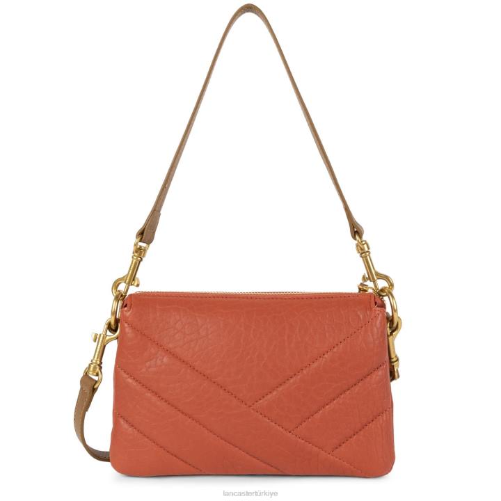 kadınlar küçük debriyaj vahşi matelas koril Lancaster Paris çanta H0LP1228