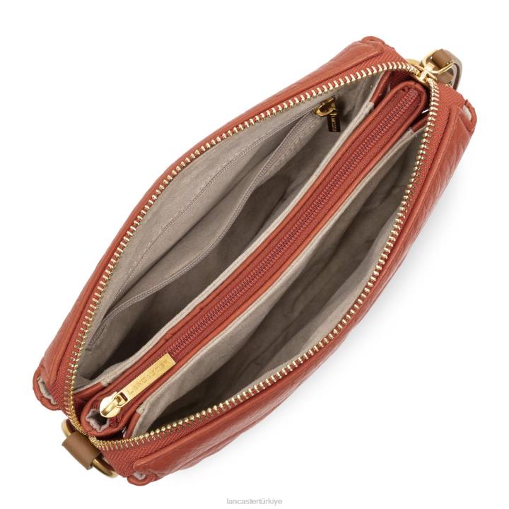 kadınlar küçük debriyaj vahşi matelas koril Lancaster Paris çanta H0LP1228