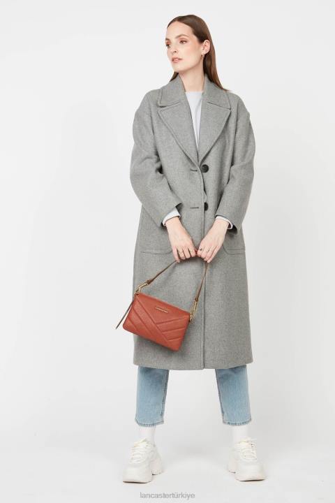 kadınlar küçük debriyaj vahşi matelas koril Lancaster Paris çanta H0LP1228